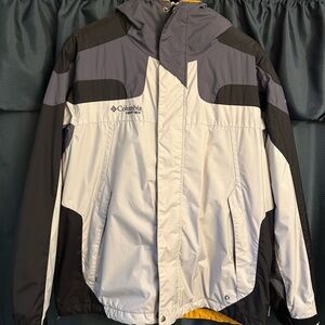 Columbia Men's Black and Gray Performance Jacket